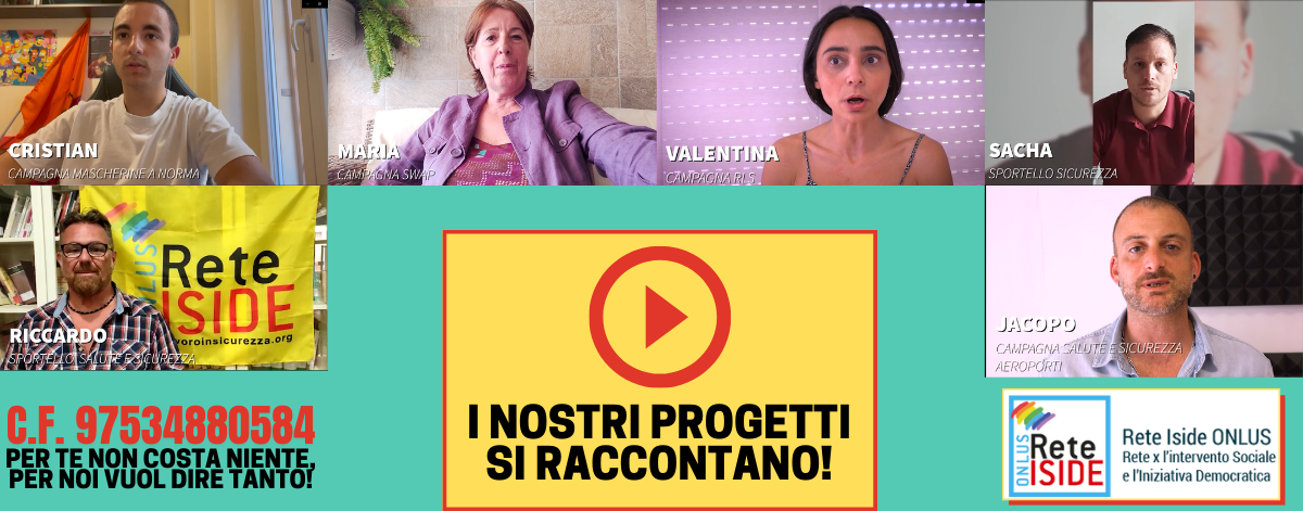 I nostri progetti si raccontano in video I nostri progetti si raccontano in video