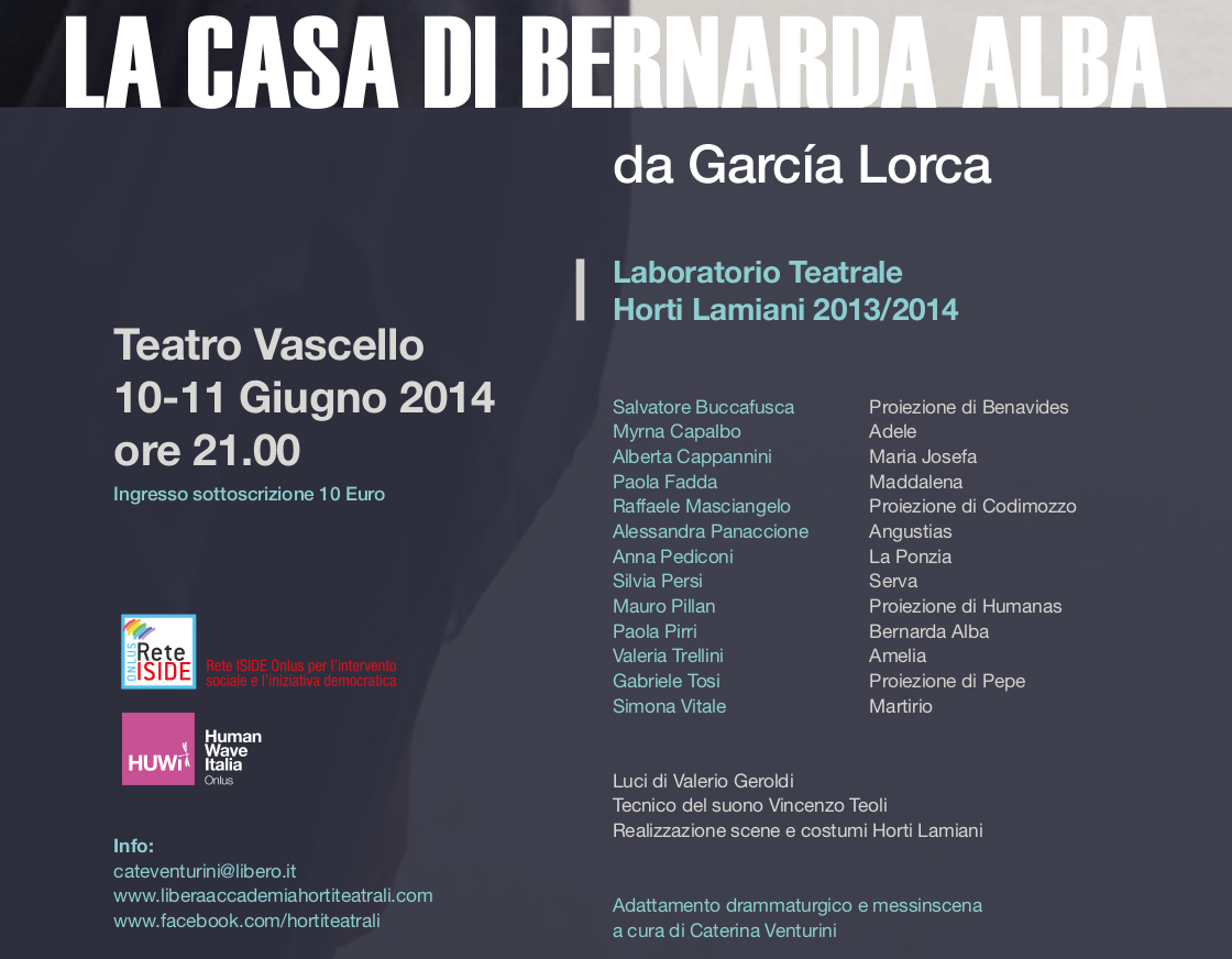 La casa di Bernarda Alba La casa di Bernarda Alba