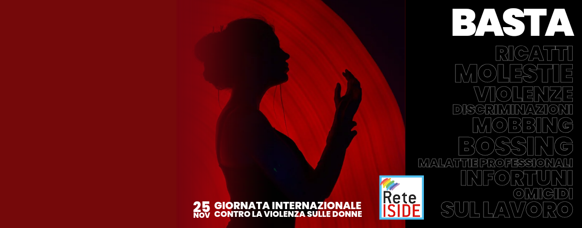 25NOVEMBRE BASTA VIOLENZE CONTRO LE DONNE