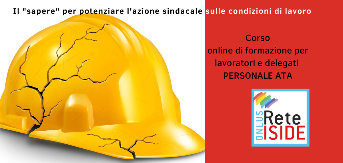 Corso online di formazione per lavoratori e delegati, lavoratori ATA