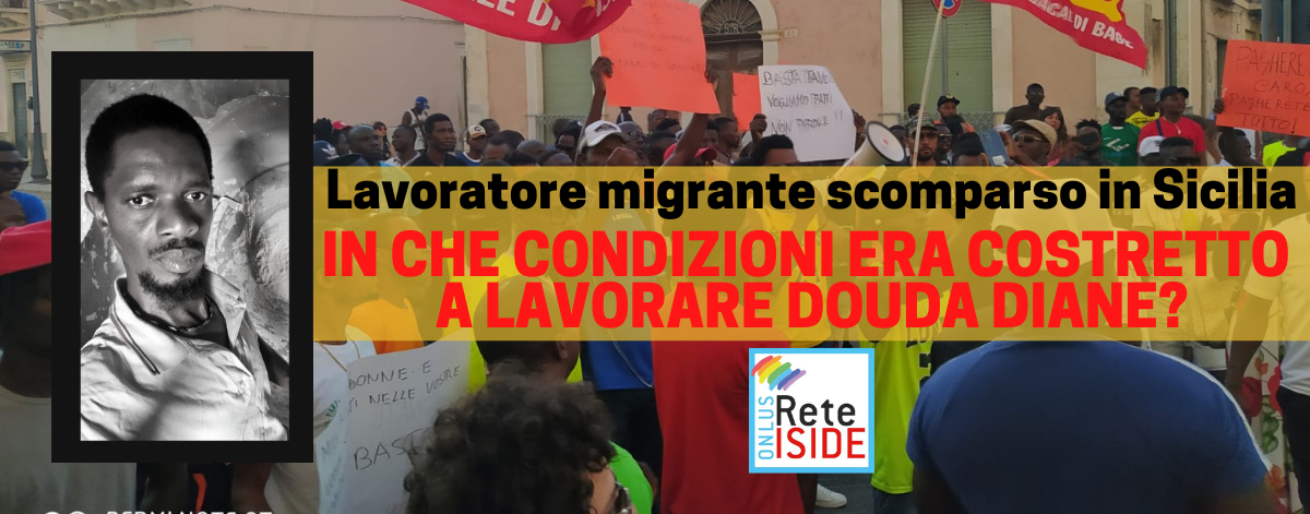 Lavoratore migrante scomparso in Sicilia: in che condizioni era costretto a lavorare Douda Diane?