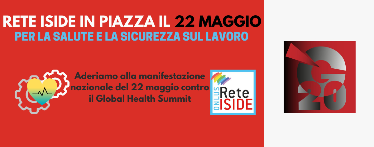 Rete Iside in piazza contro il G20 della sanit