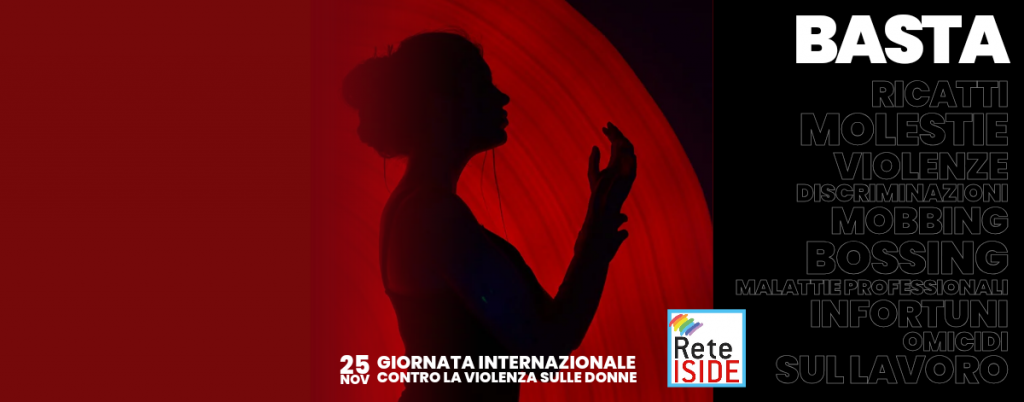 25NOVEMBRE BASTA VIOLENZE CONTRO LE DONNE