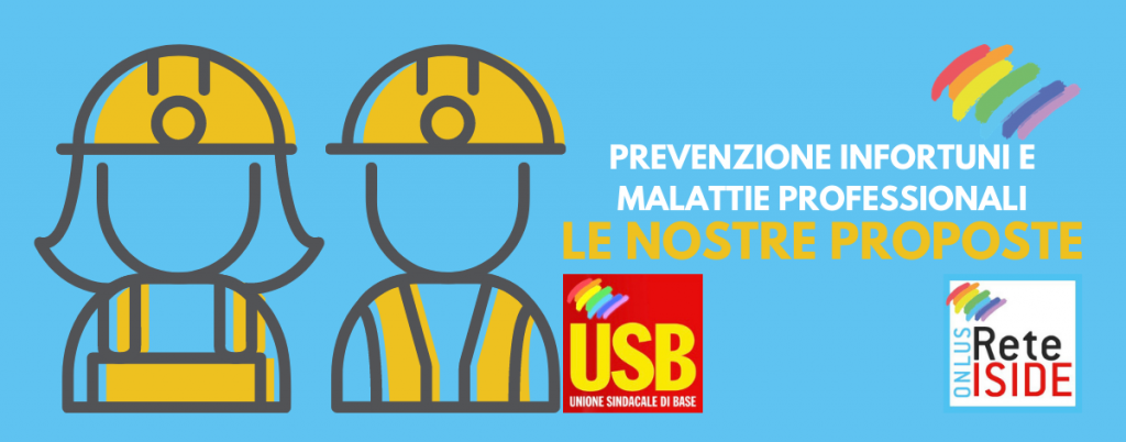 Prevenzione infortuni e malattie professionali, le proposte di USB e Rete Iside