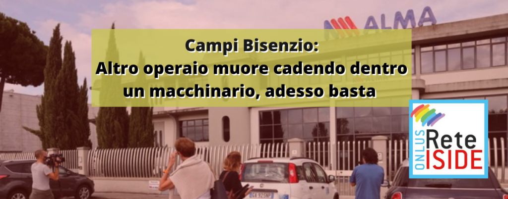 Un operaio è deceduto schiacciato dai rulli del macchinario a cui lavorava: si tratta di Giuseppe Siino