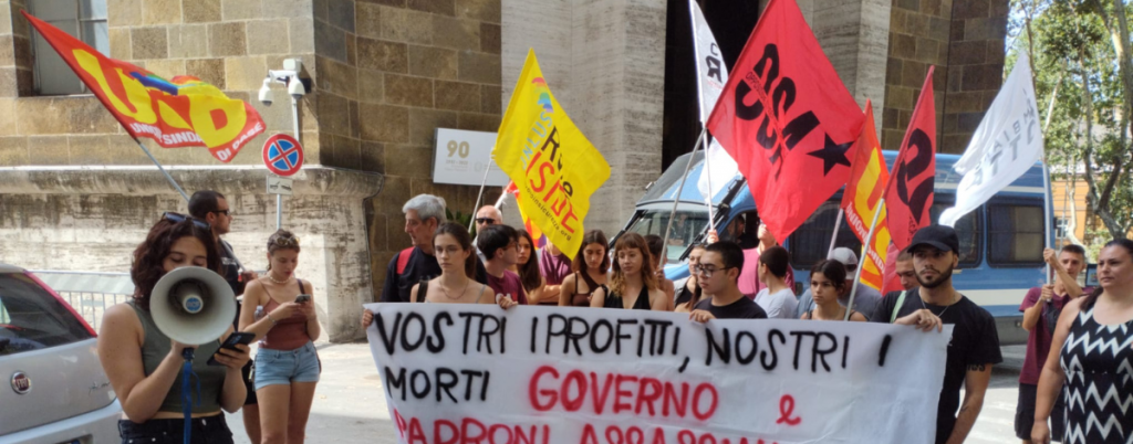 Basta morire di lavoro