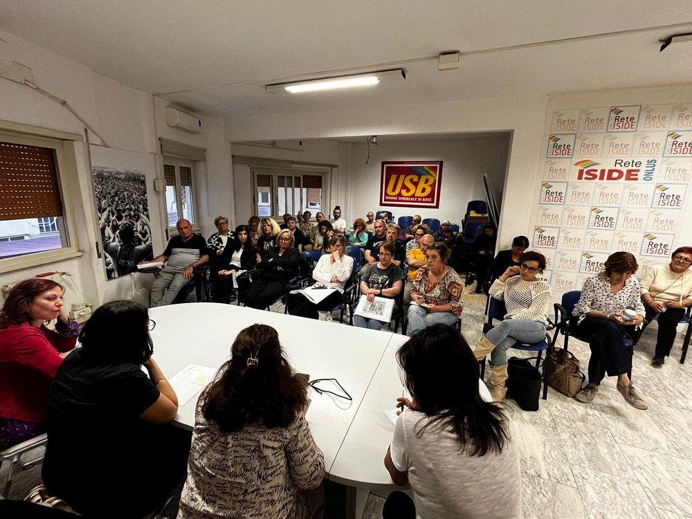 Roma: inaugurato lo sportello Rete Iside e USB contro discriminazioni, molestie e violenza di genere nei luoghi di lavoro